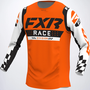FXR Revo Flow LE MX Jersey  - Competition Orange